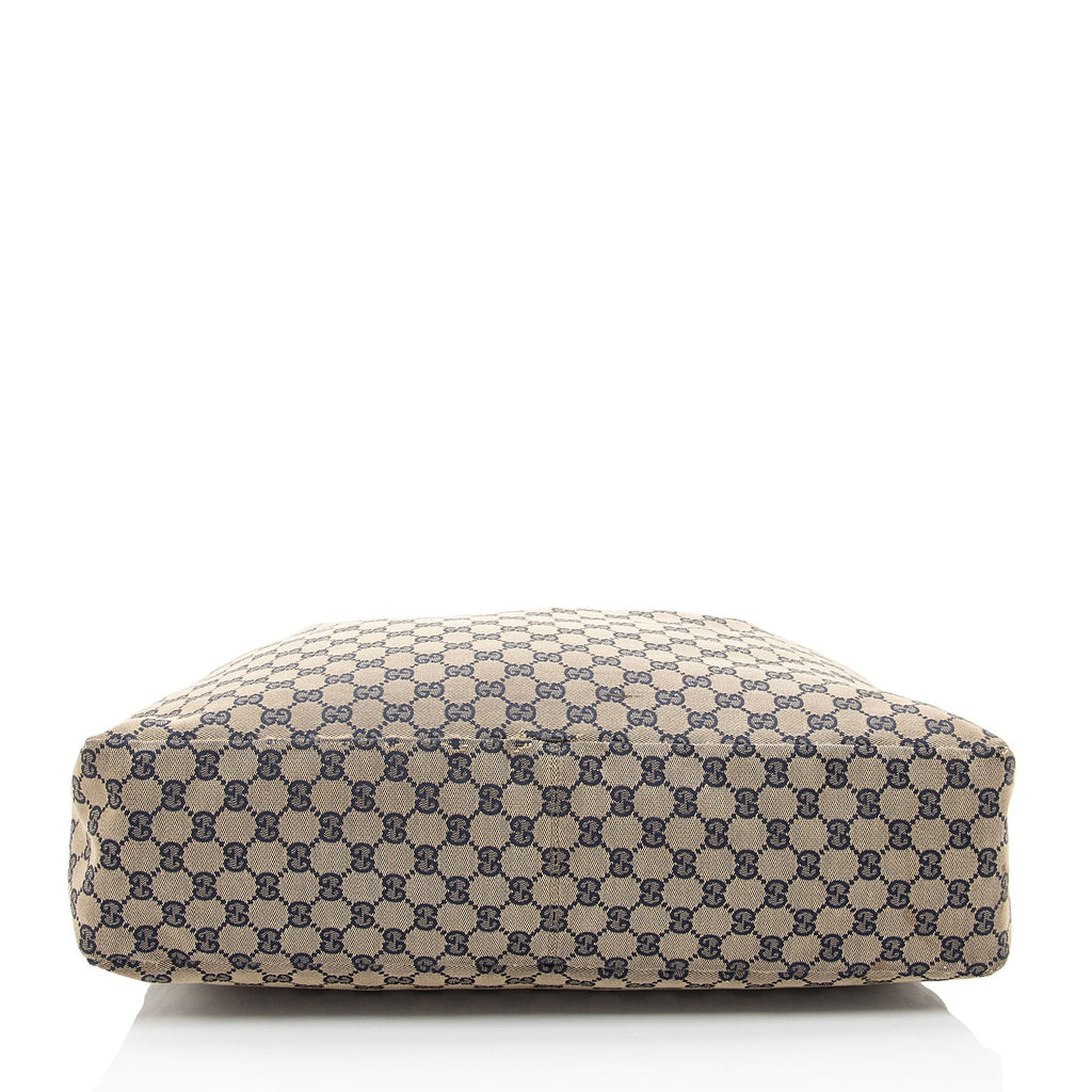 Gucci GG Canvas Horsebit Large Hobo