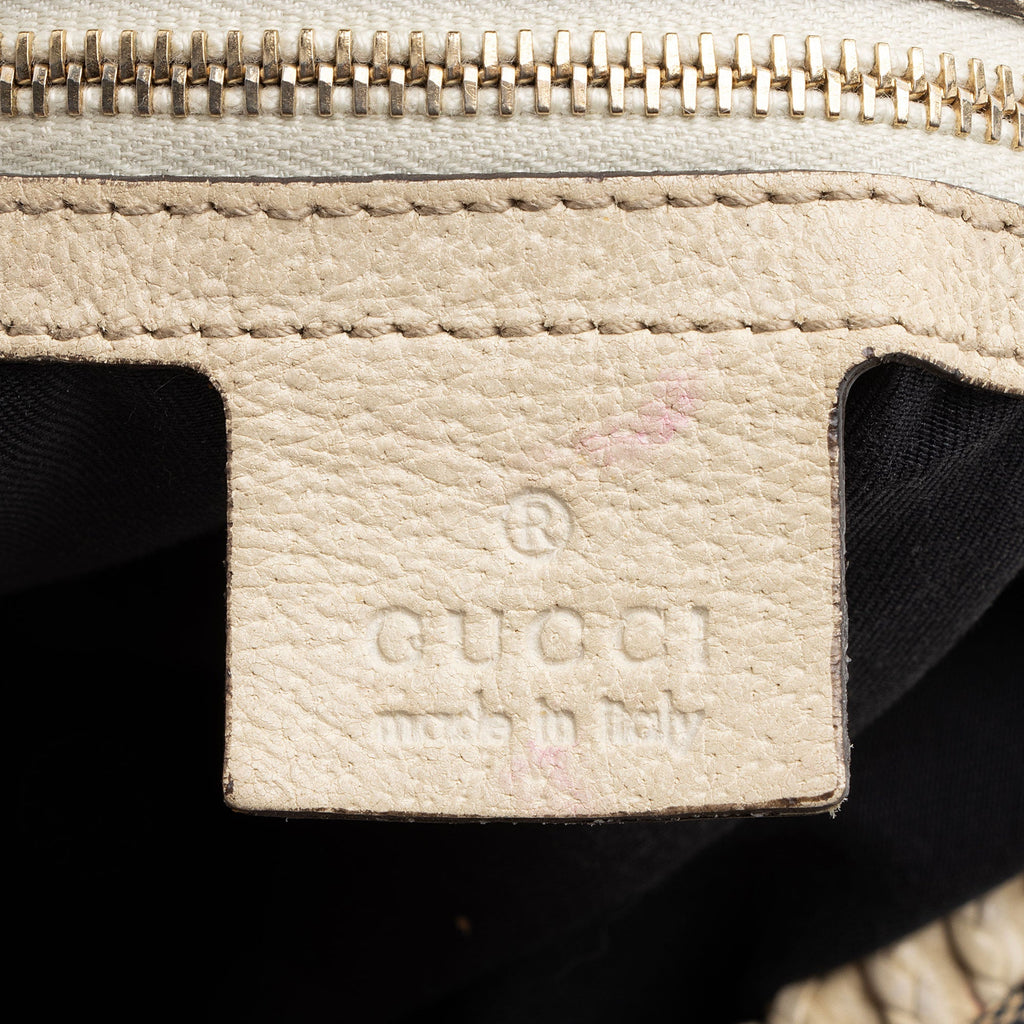 Gucci GG Canvas Horsebit Large Hobo