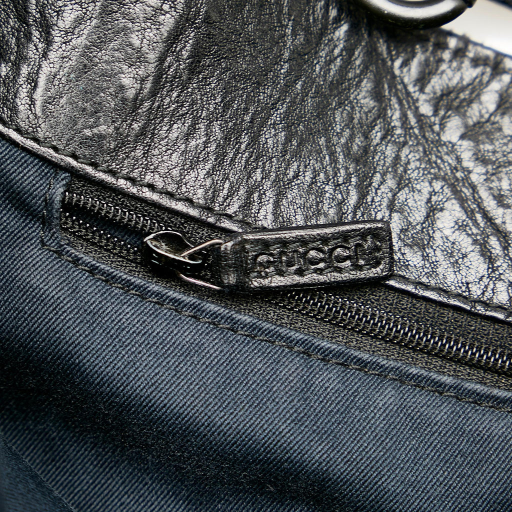 Gucci Gucci Canvas Horsebit Shoulder Bag (SHG-24498)
