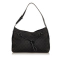 Gucci Gucci Canvas Horsebit Shoulder Bag (SHG-24498)