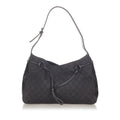 Gucci Gucci Canvas Horsebit Shoulder Bag (SHG-31966)