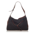 Gucci Gucci Canvas Horsebit Shoulder Bag (SHG-32909)