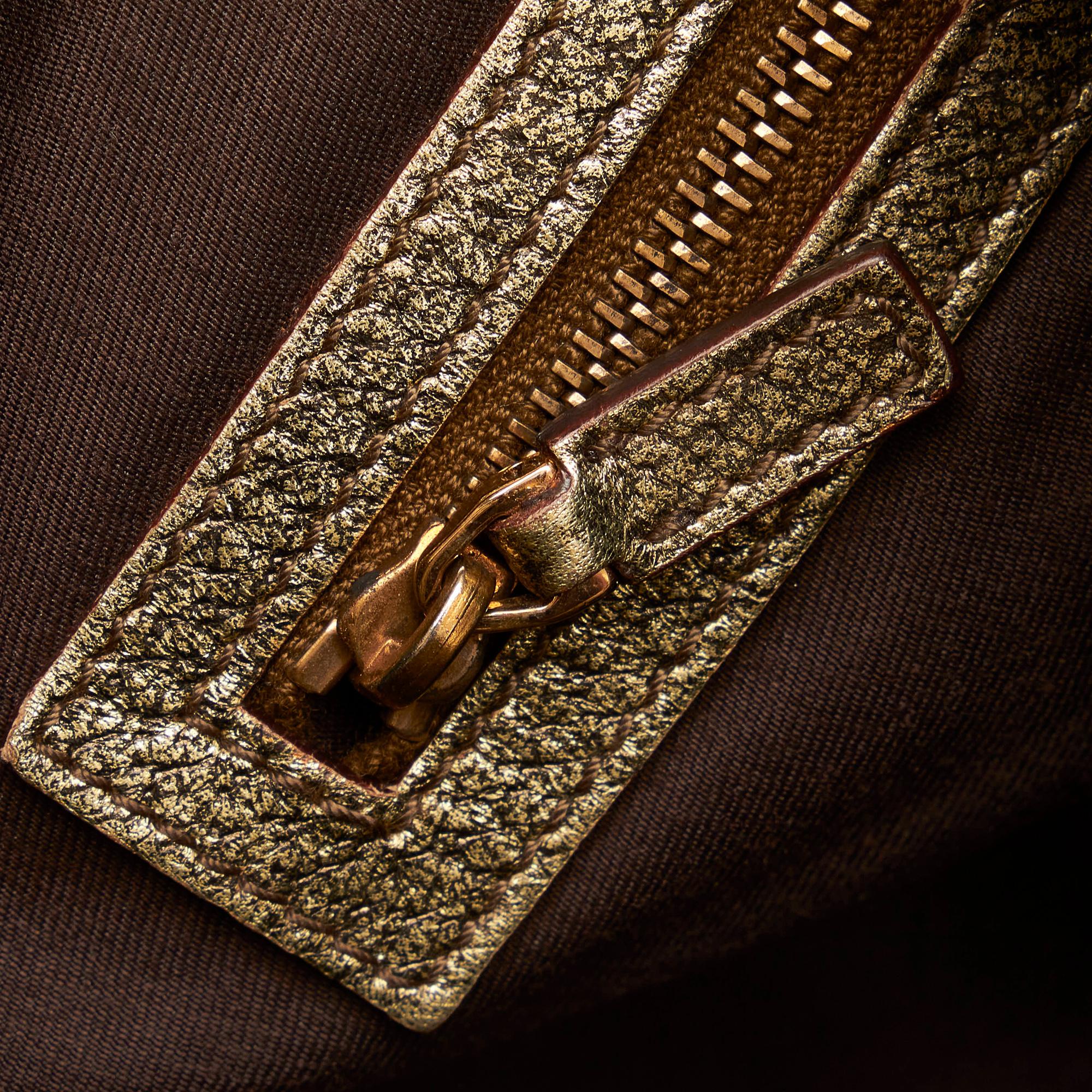 Gucci Gucci Canvas Horsebit Shoulder Bag (SHG-33631)