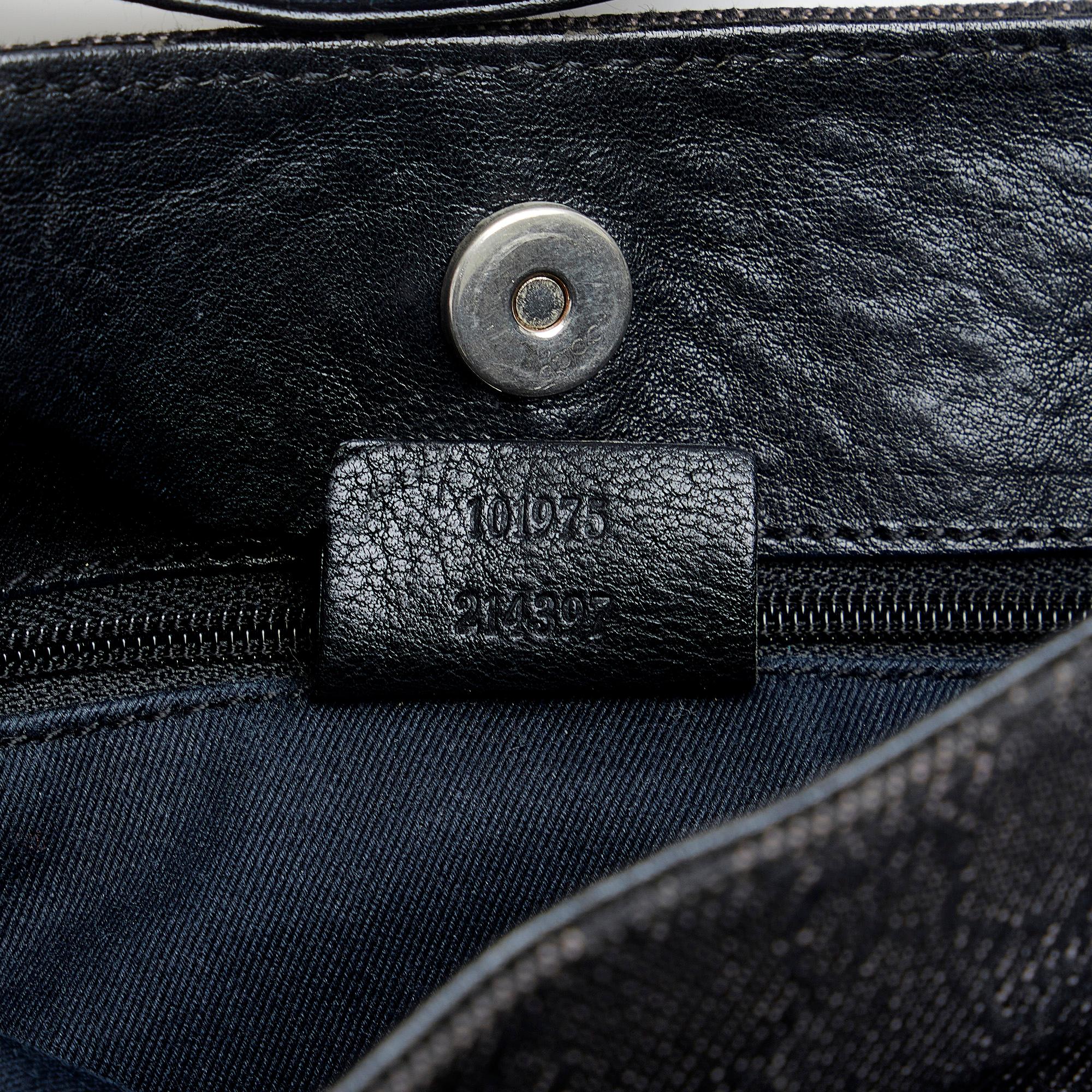 Gucci GG Canvas Horsebit Shoulder Bag (SHG-3xYnnv)