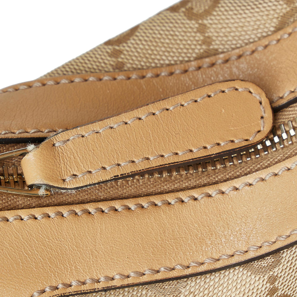 Gucci GG Canvas Horsebit Shoulder Bag (SHG-5o8Rw5)
