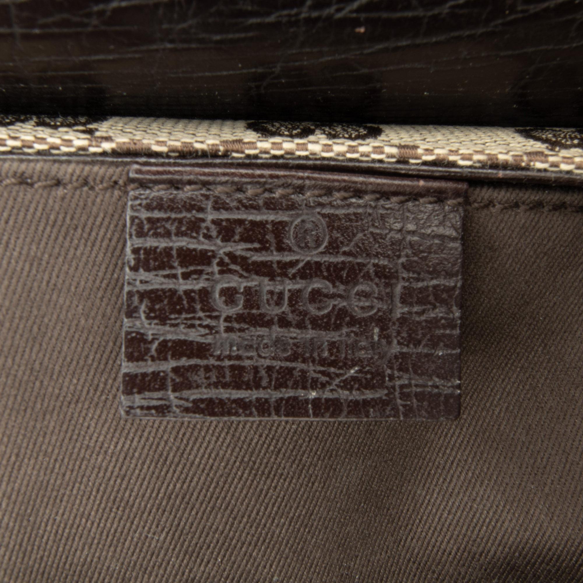 Gucci GG Canvas Horsebit Shoulder Bag (SHG-b3Qp4w)