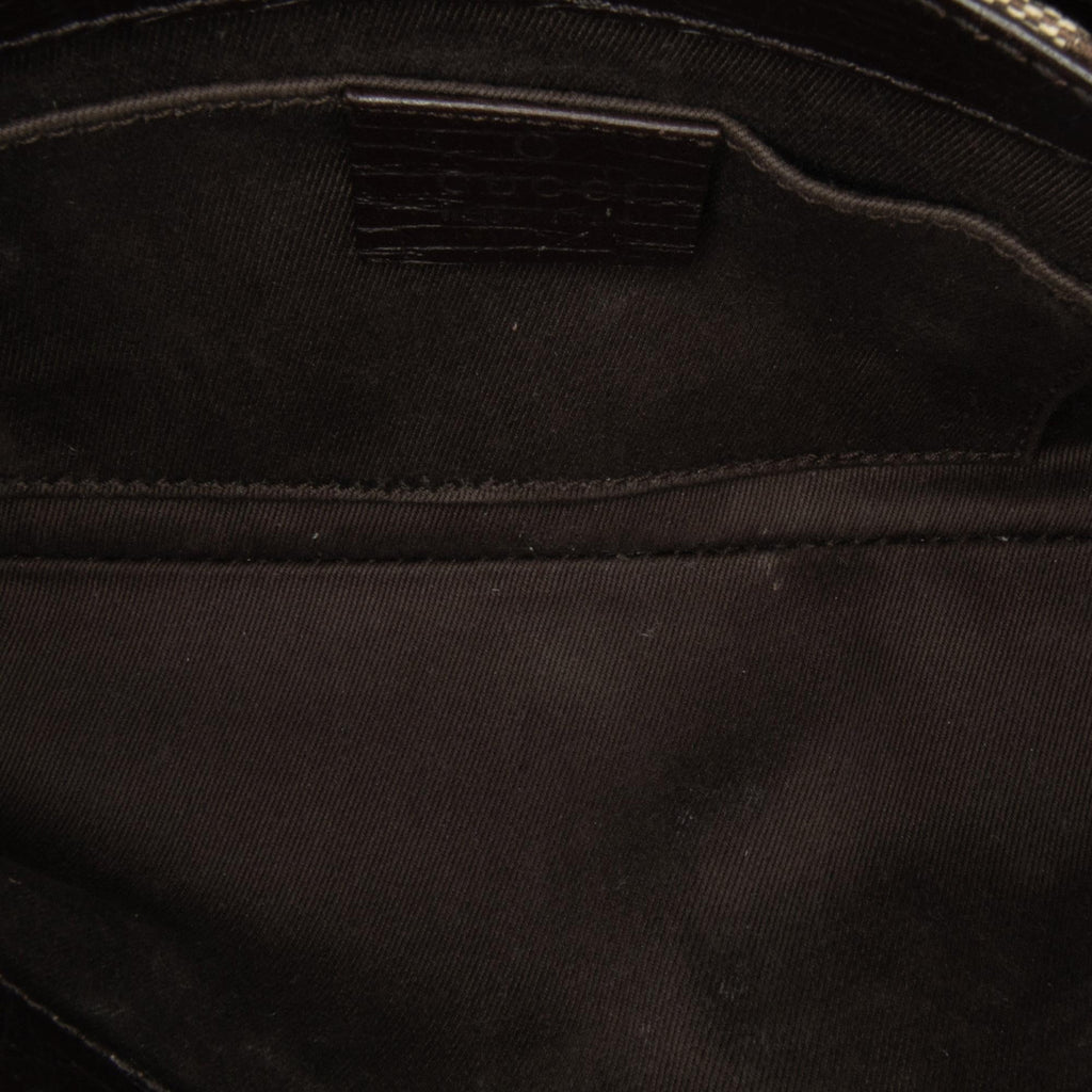 Gucci GG Canvas Horsebit Shoulder Bag (SHG-b3Qp4w)