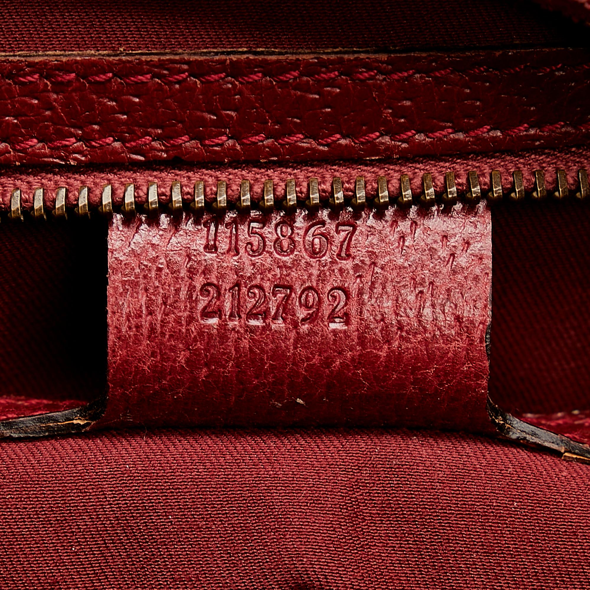 Gucci Gucci Canvas Horsebit Shoulder bag (SHG-30135)
