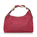 Gucci Gucci Canvas Horsebit Shoulder bag (SHG-30135)