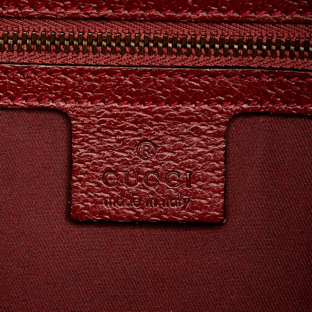 Gucci Gucci Canvas Horsebit Shoulder bag (SHG-30135)