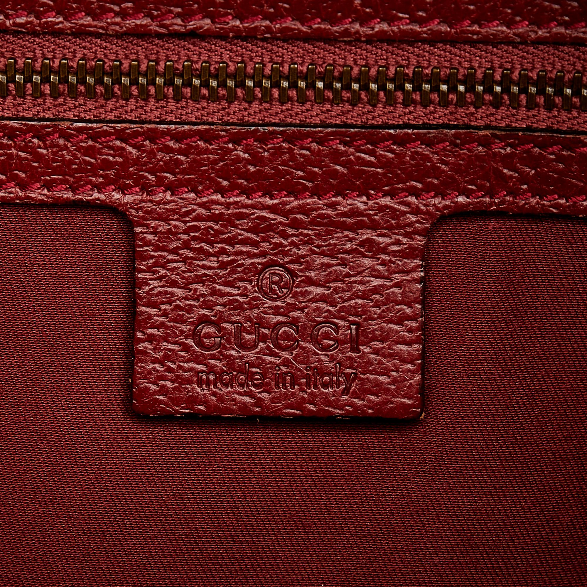 Gucci Gucci Canvas Horsebit Shoulder bag (SHG-30135)