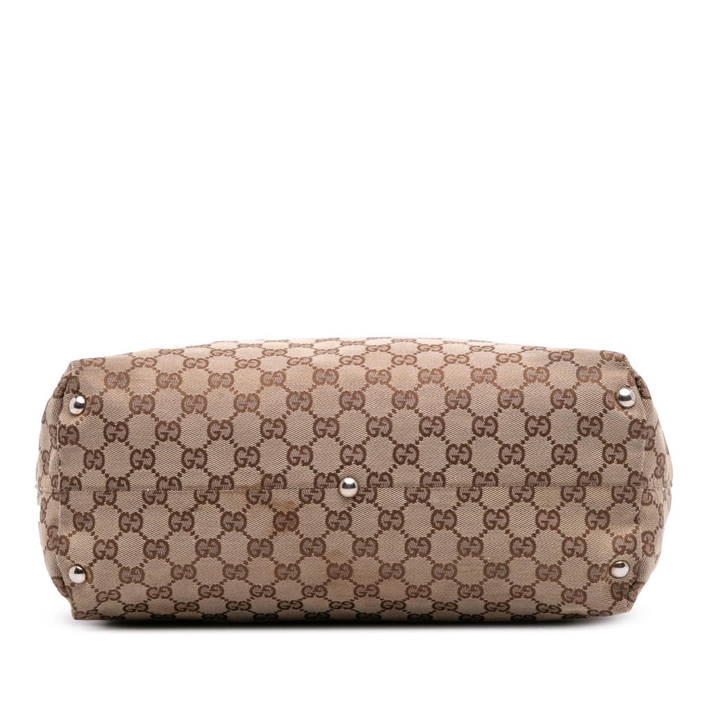 Gucci GG Canvas Icon Bit Tote