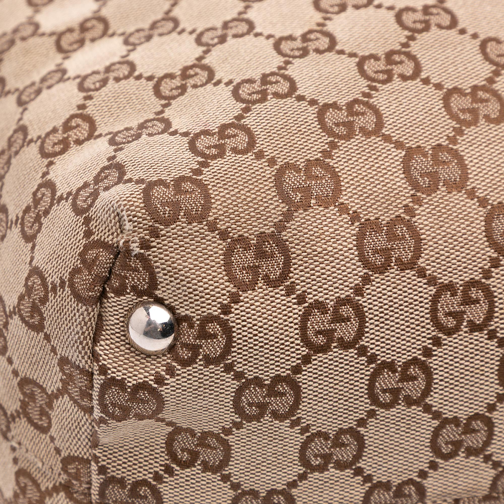 Gucci GG Canvas Icon Bit Tote