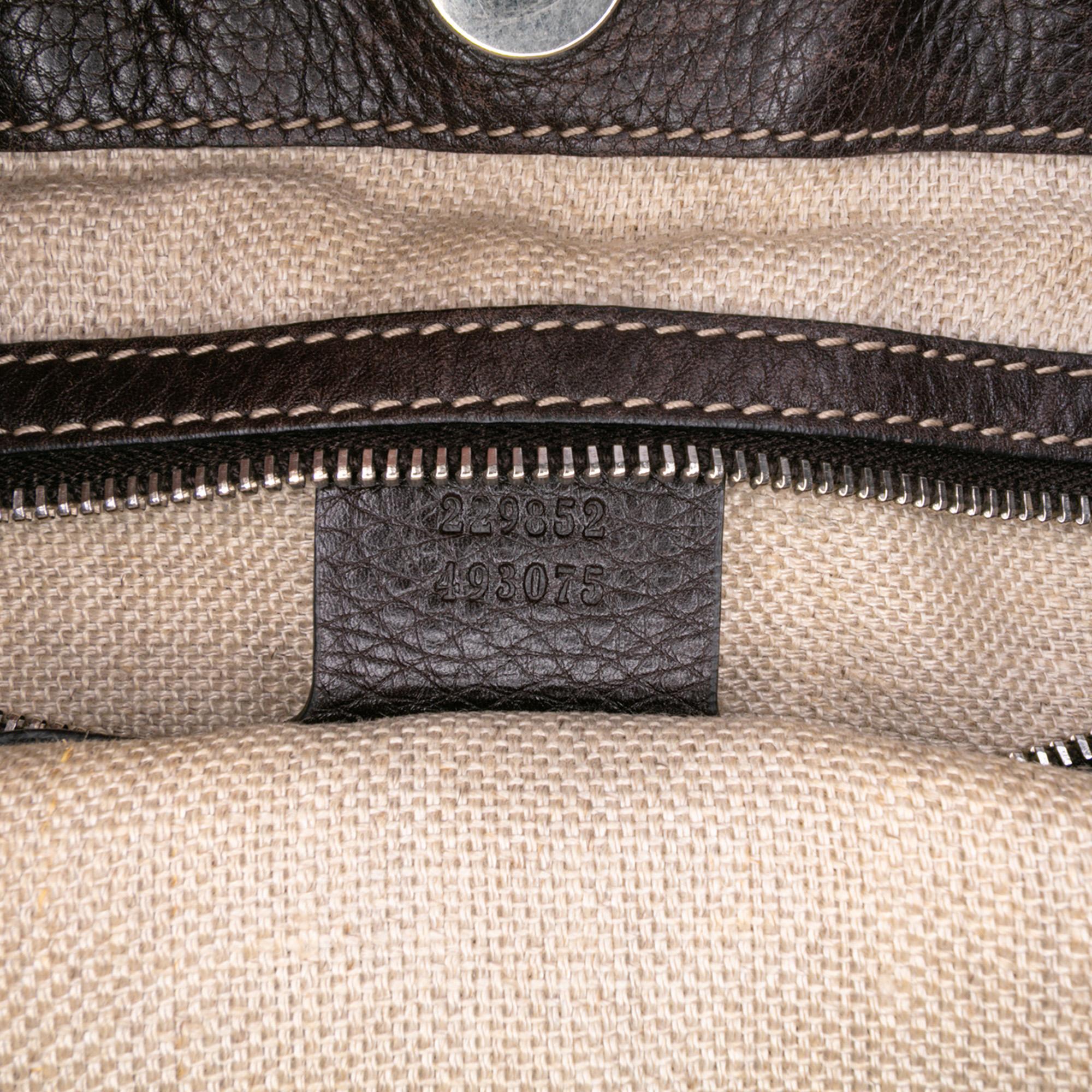 Gucci GG Canvas Icon Bit Tote