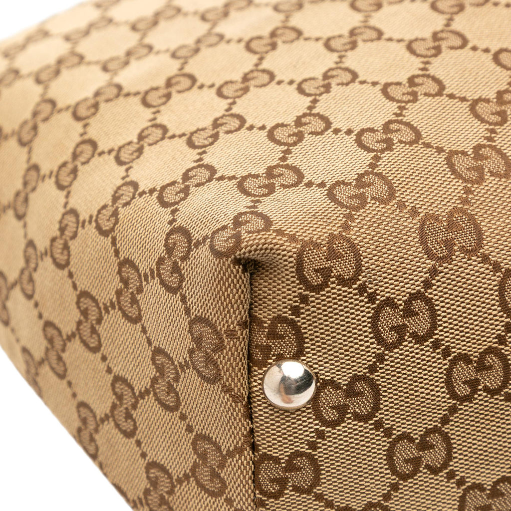 Gucci GG Canvas Icon Bit Tote