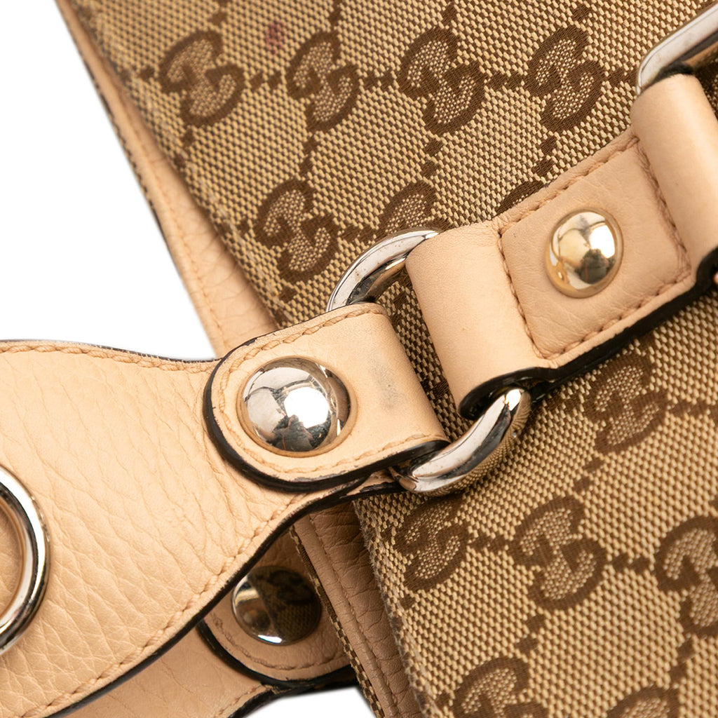 Gucci GG Canvas Icon Bit Tote
