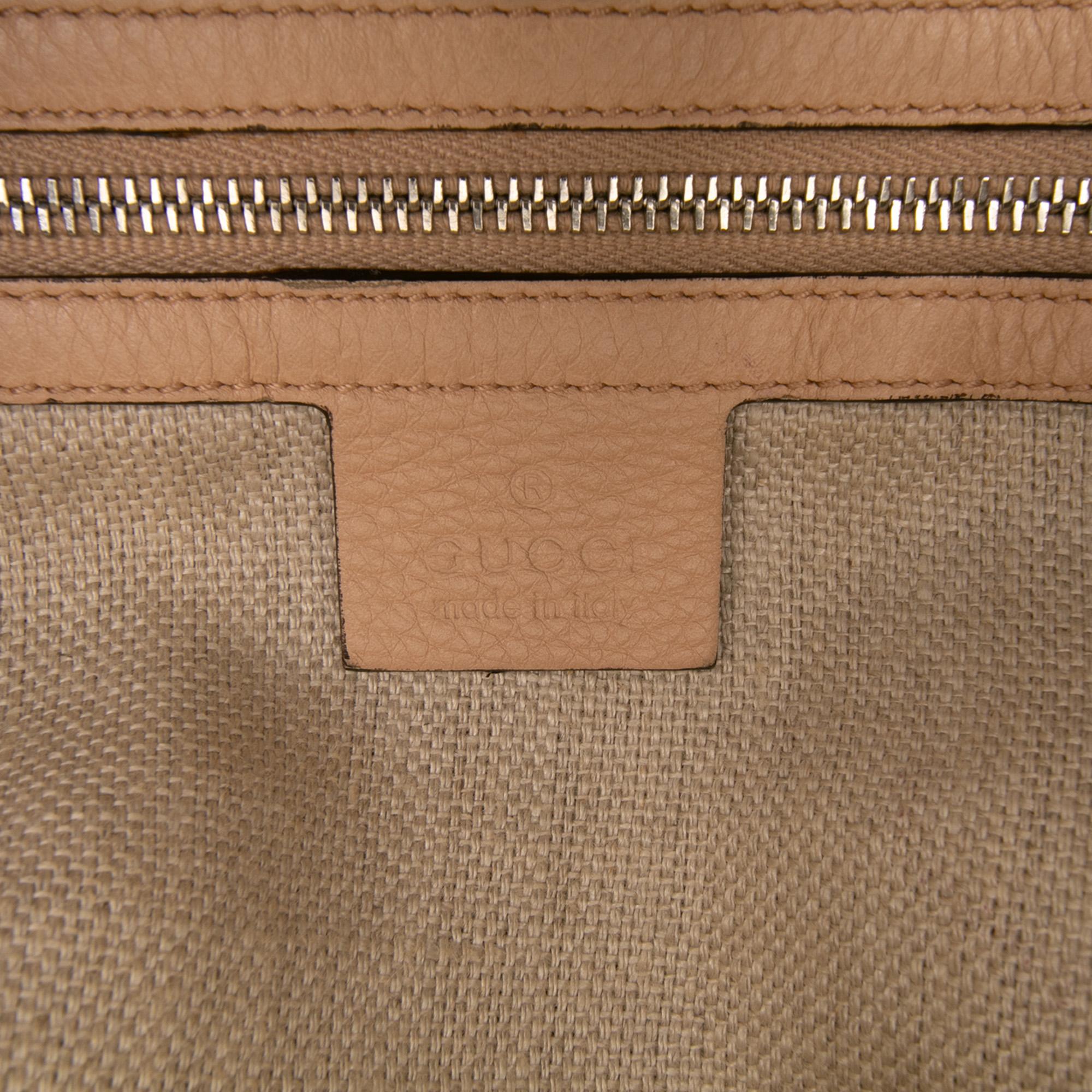 Gucci GG Canvas Icon Bit Tote
