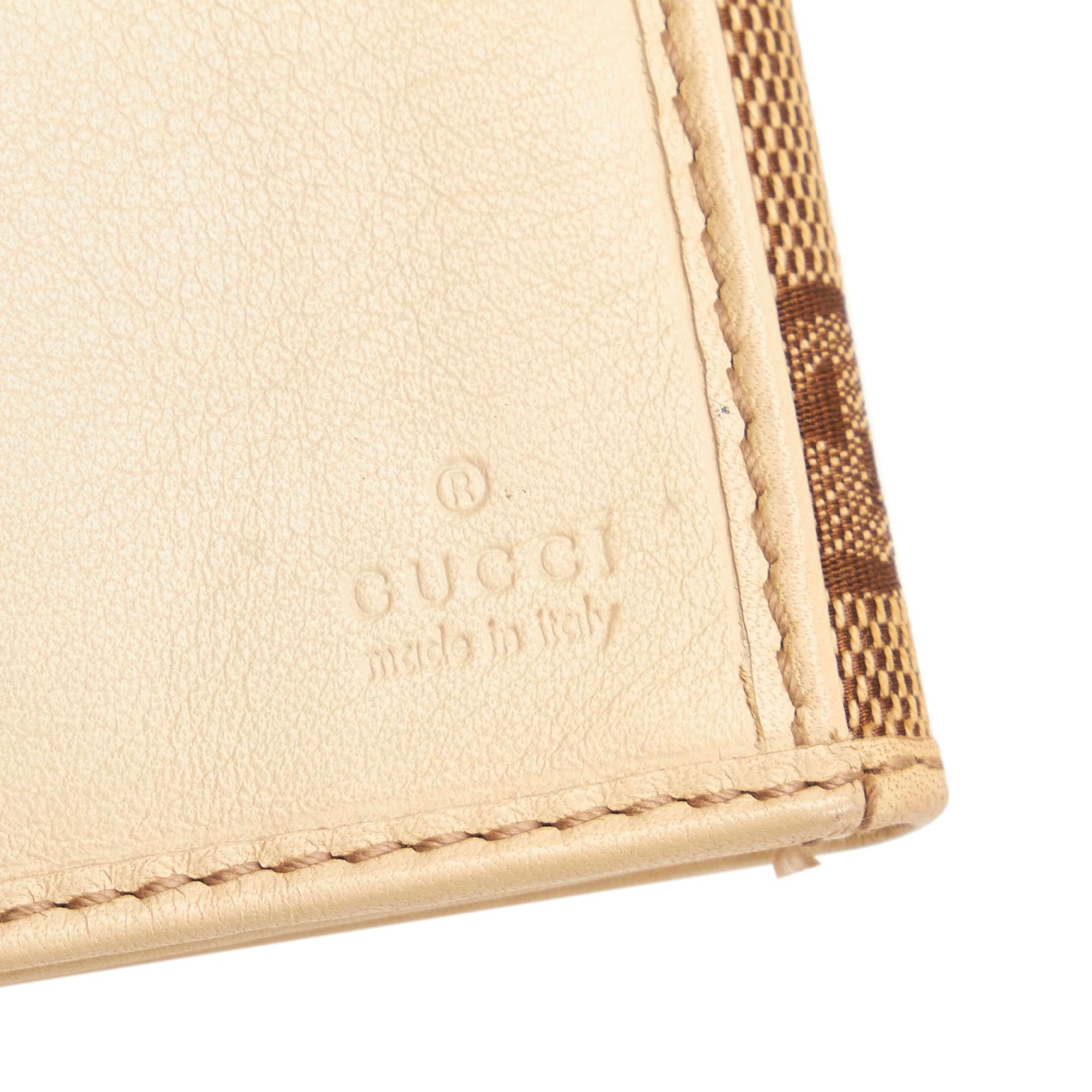Gucci Gucci Canvas Interlocking G Long Wallet (SHG-29699)