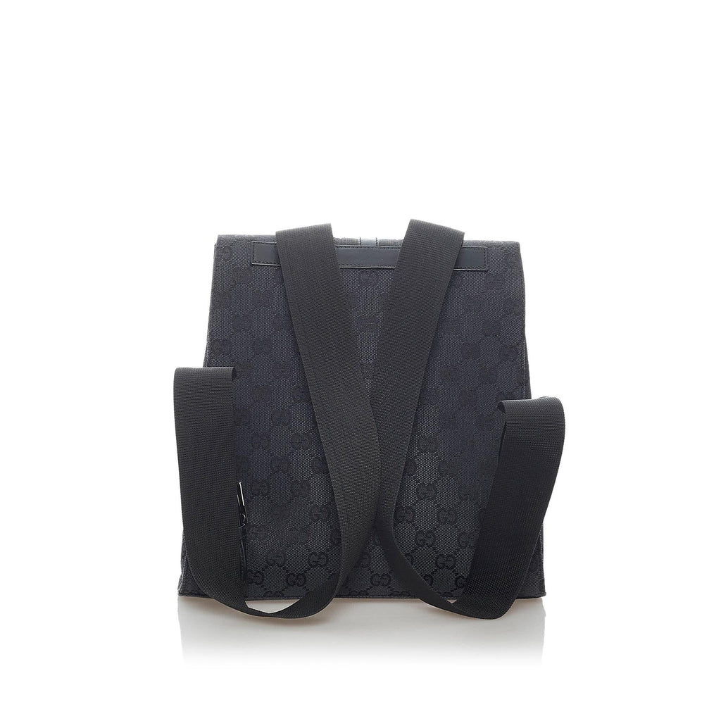 Gucci Gucci Canvas Jackie Backpack (SHG-32330)
