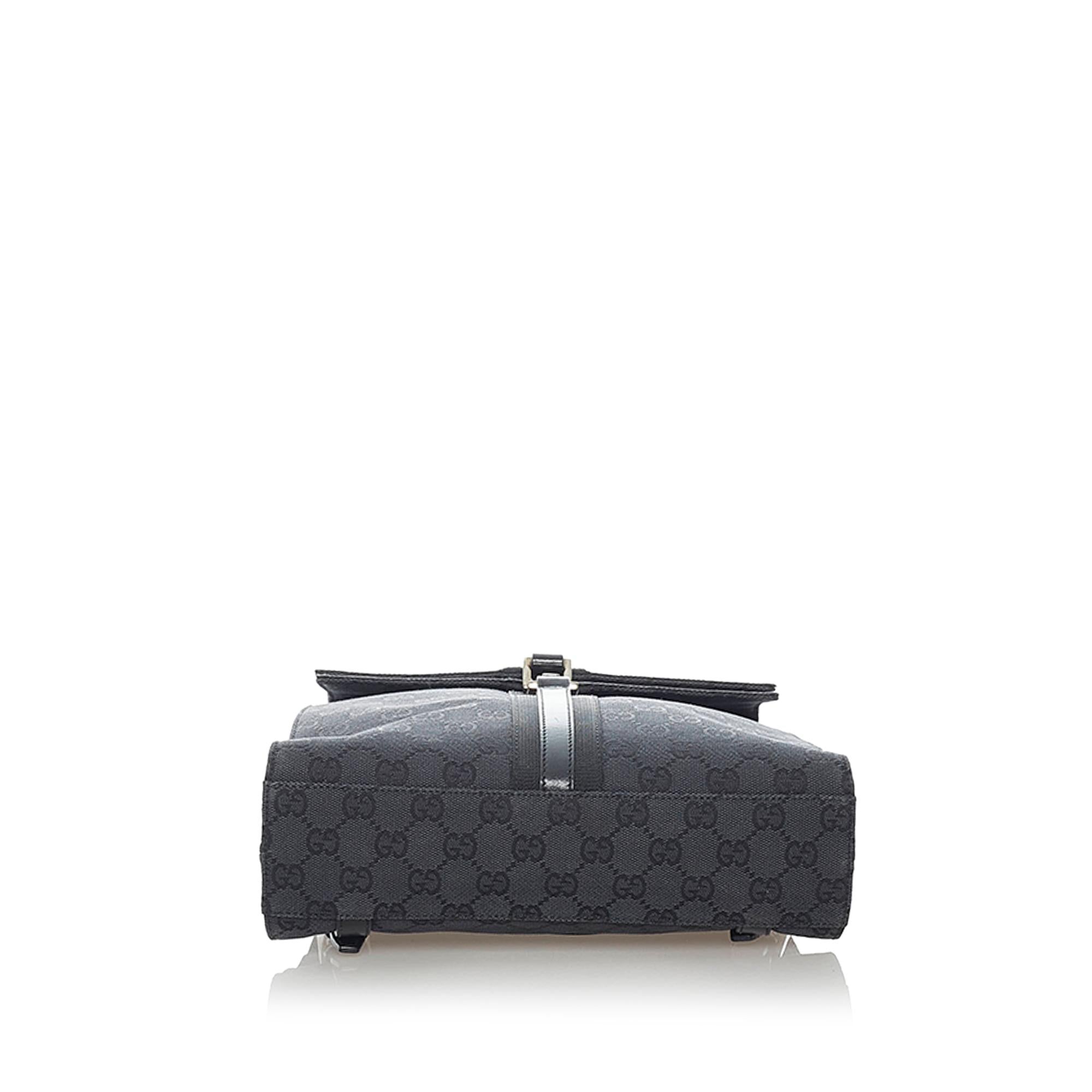 Gucci Gucci Canvas Jackie Backpack (SHG-32330)