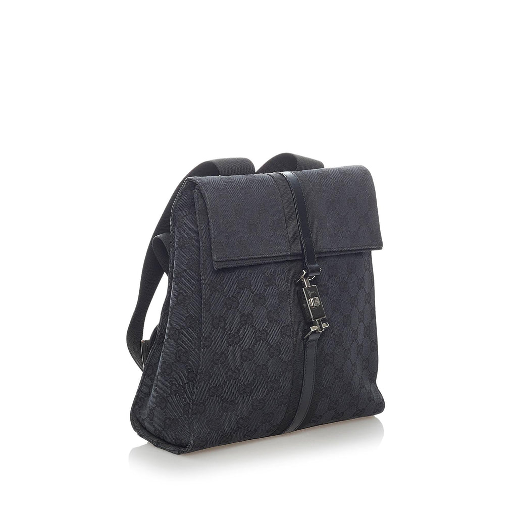 Gucci Gucci Canvas Jackie Backpack (SHG-32330)