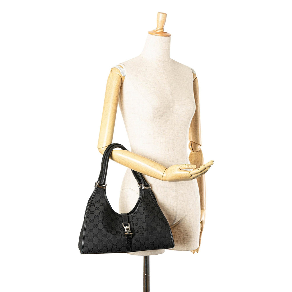 Gucci GG Canvas Jackie Bardot (SHG-Xl6IZj)