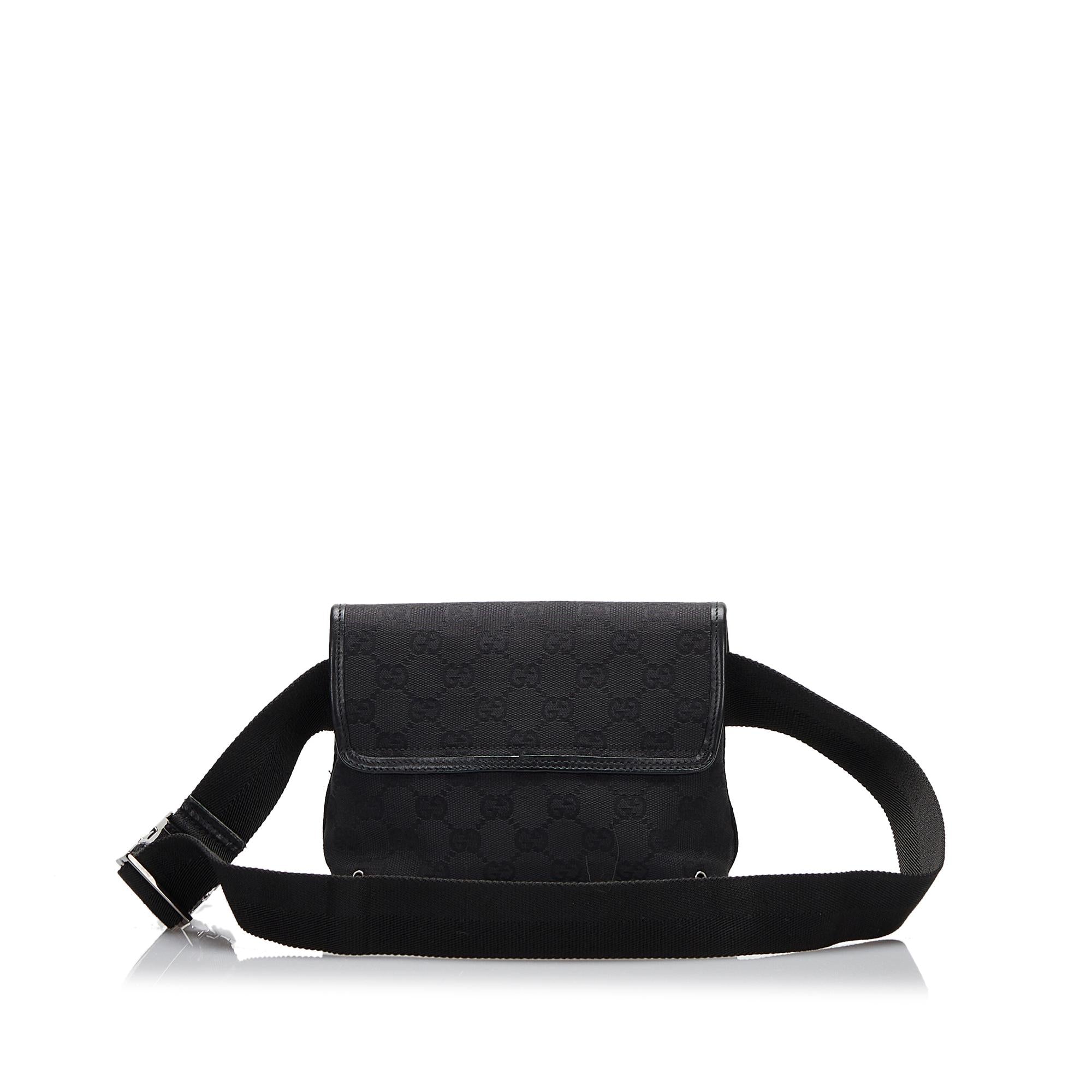 Gucci GG Canvas Jackie Belt Bag (SHG-lGAi8n)