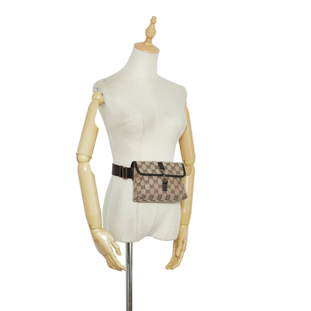 Gucci GG Canvas Jackie Belt Bag (SHG-ccWQz1)