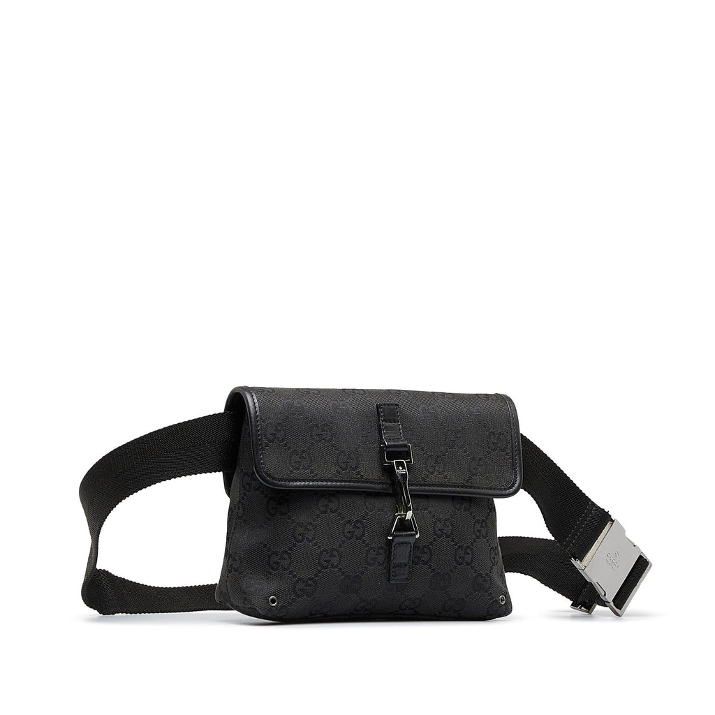 Gucci GG Canvas Jackie Belt Bag (SHG-qKm8H9)