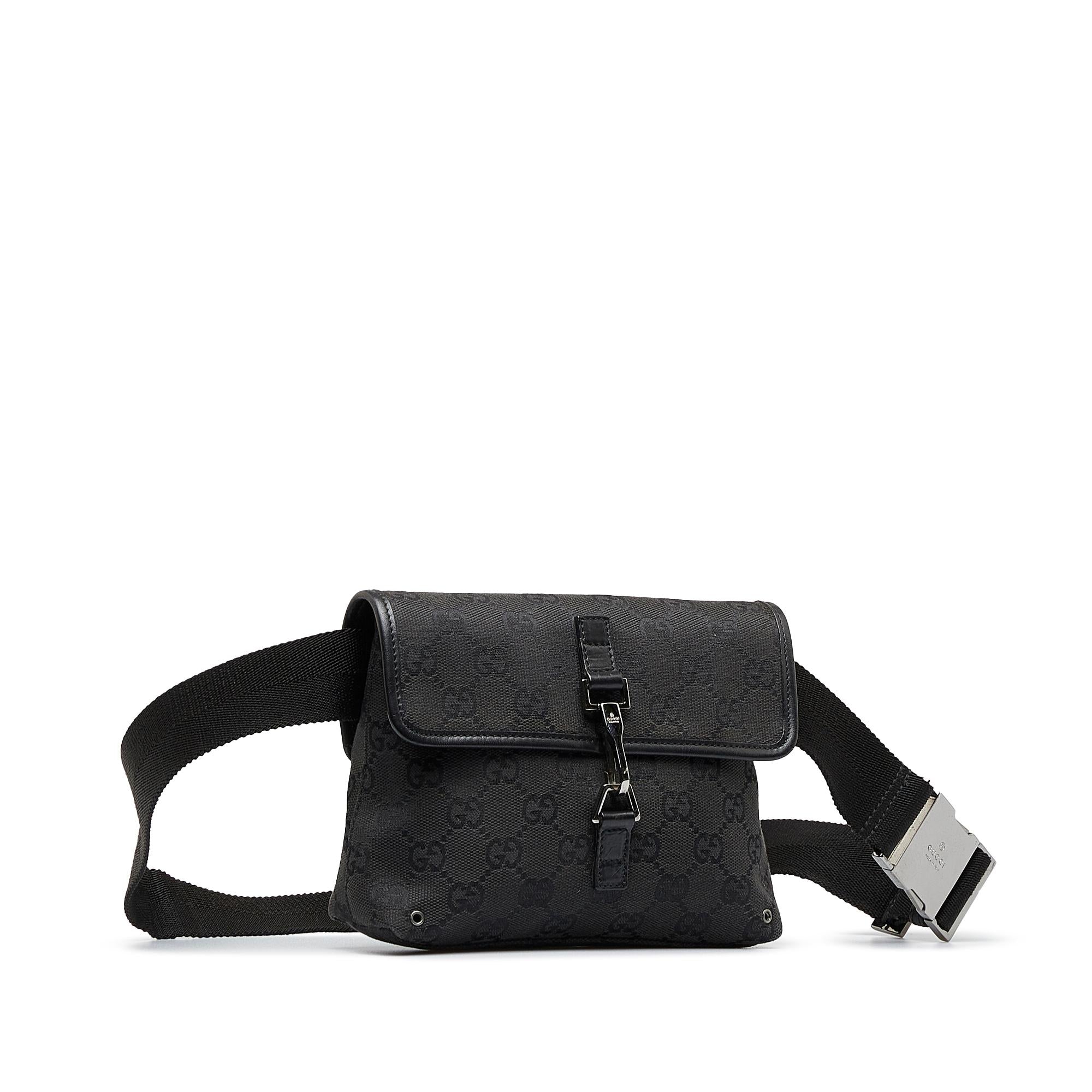 Gucci GG Canvas Jackie Belt Bag (SHG-qKm8H9)