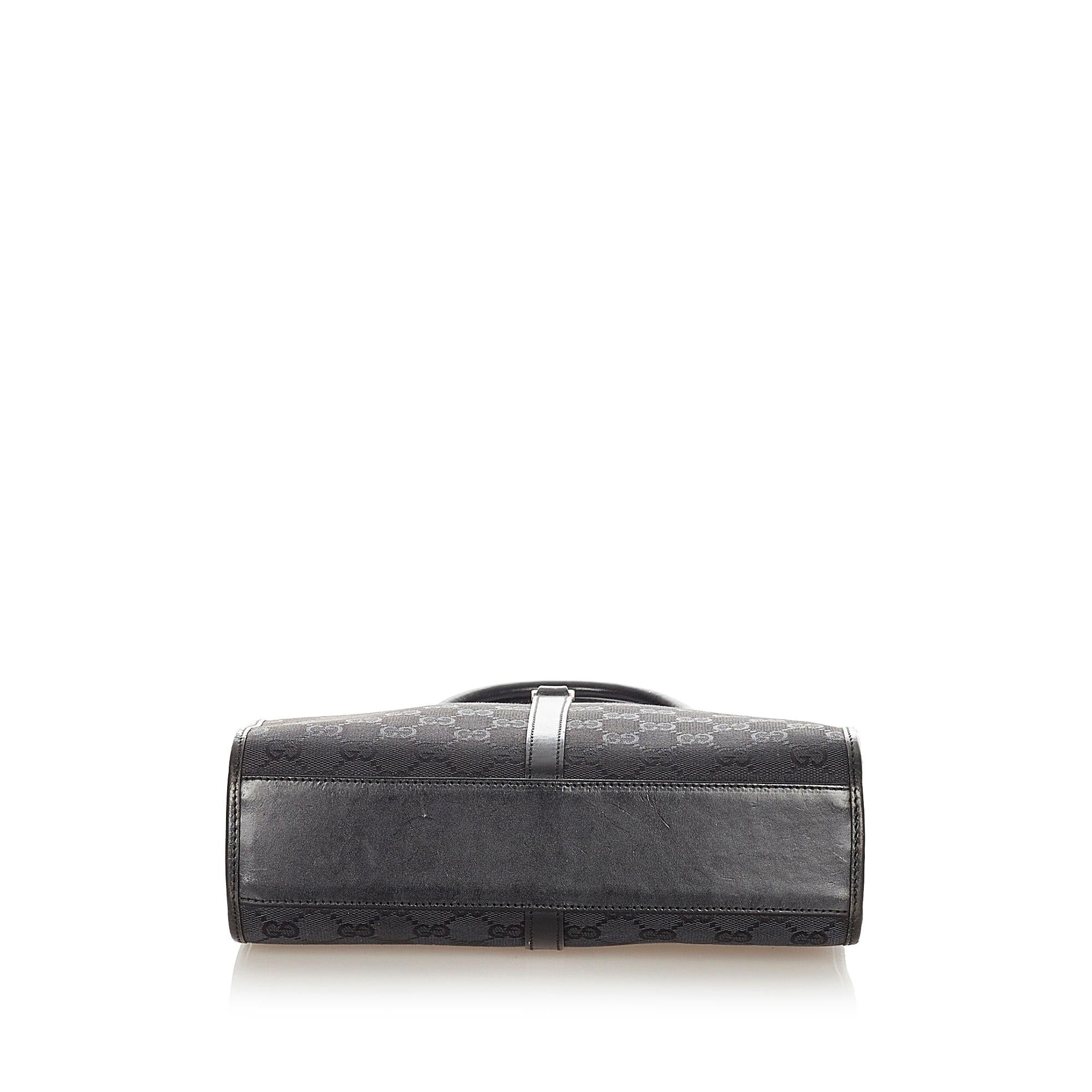 Gucci Gucci Canvas Jackie Handbag (SHG-21710)