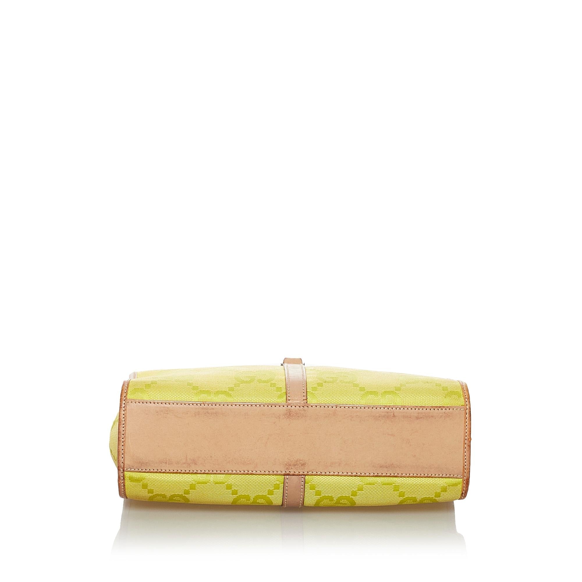 Gucci Gucci Canvas Jackie Handbag (SHG-29823)