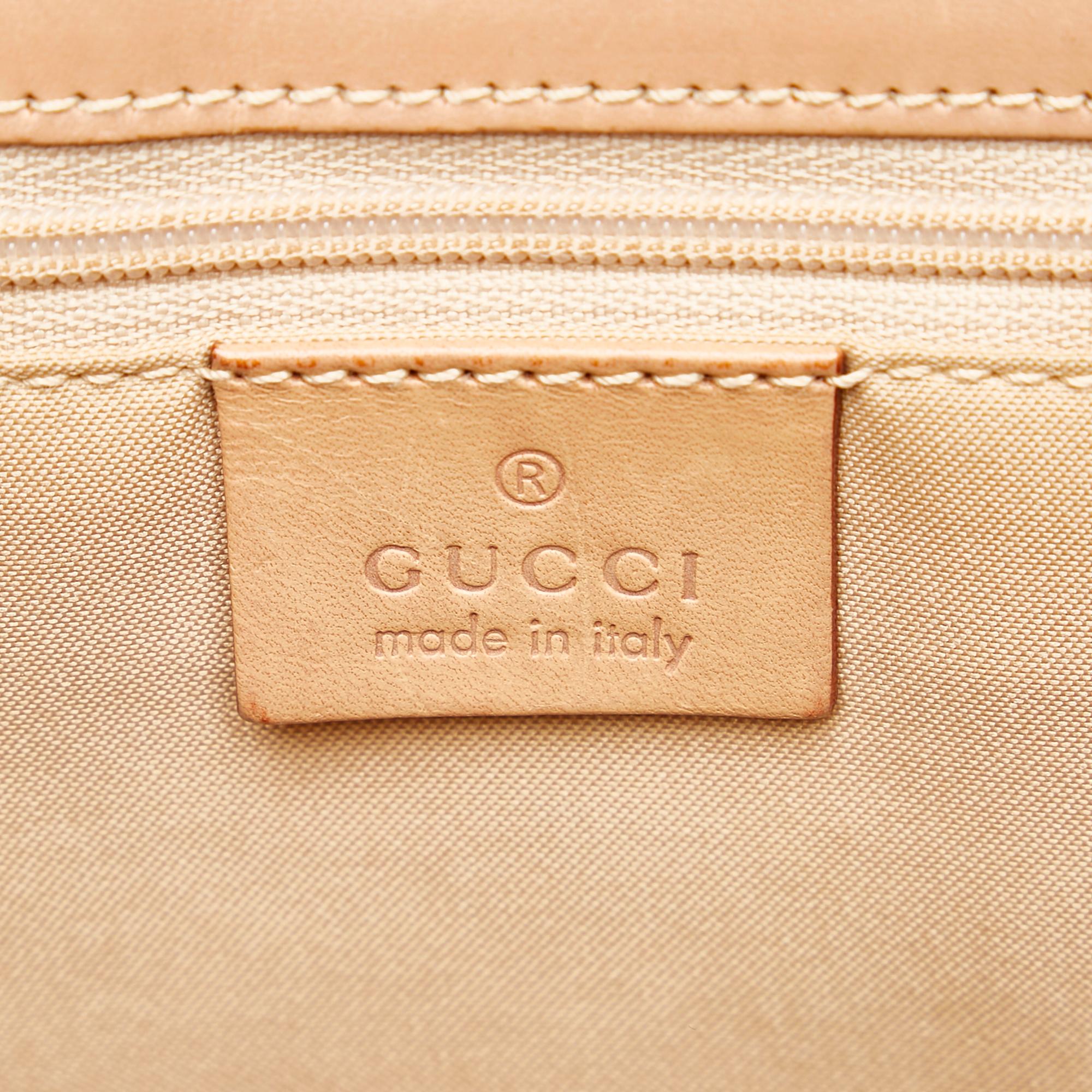 Gucci Gucci Canvas Jackie Handbag (SHG-29823)