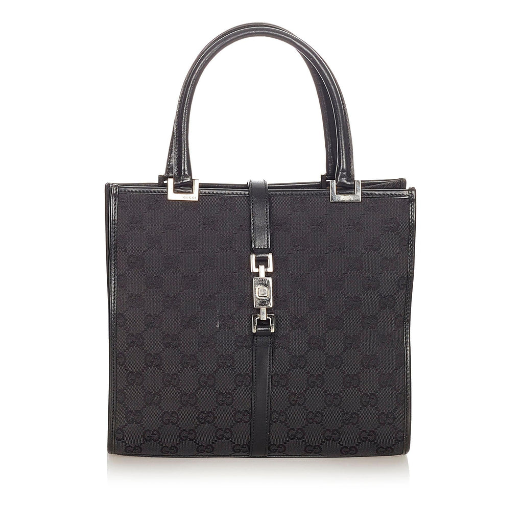 Gucci Gucci Canvas Jackie Handbag (SHG-31965)