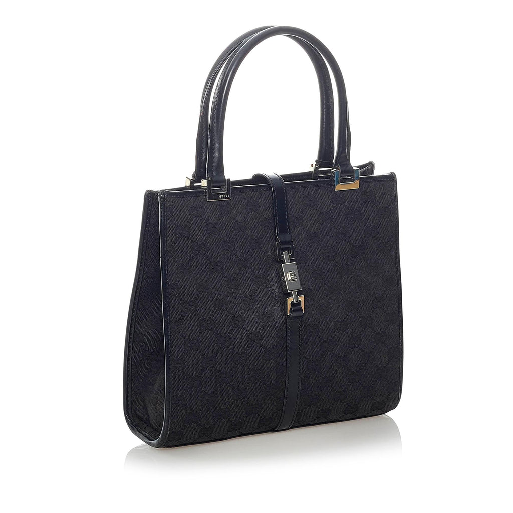 Gucci Gucci Canvas Jackie Handbag (SHG-32707)