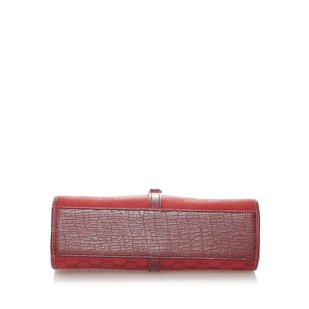 Gucci Gucci Canvas Jackie Handbag (SHG-32851)