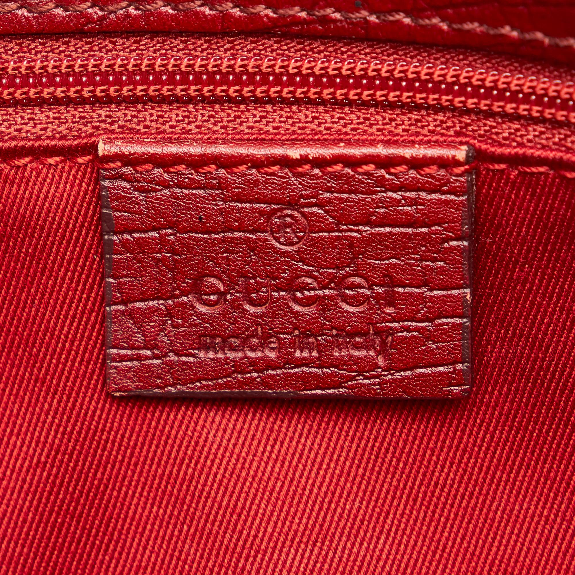 Gucci Gucci Canvas Jackie Handbag (SHG-32851)