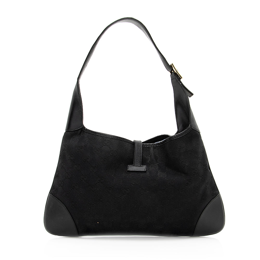 Gucci Gucci Canvas Jackie Hobo (SHF-19820)