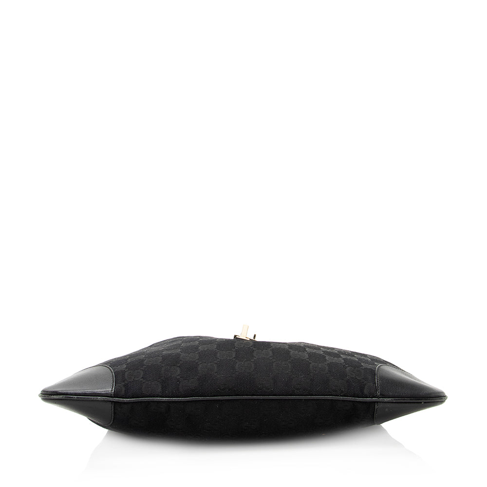 Gucci Gucci Canvas Jackie Hobo (SHF-19820)