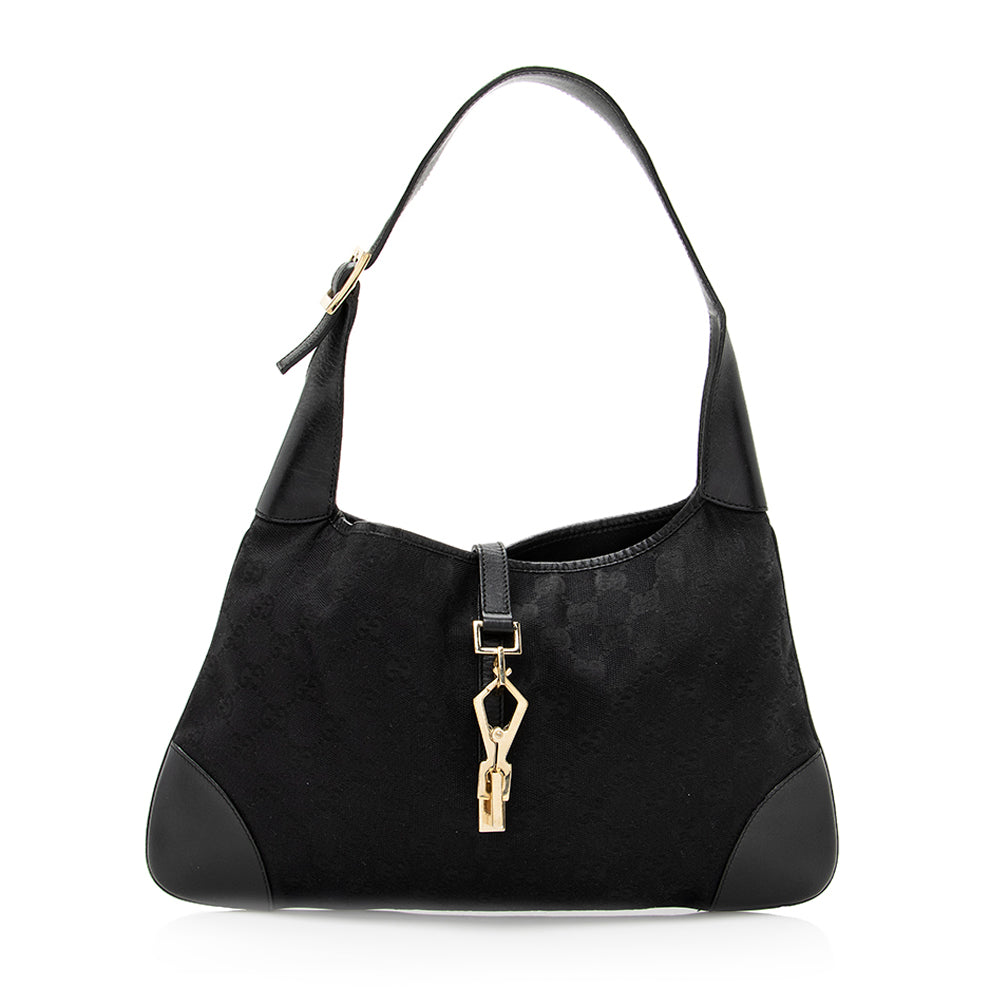 Gucci Gucci Canvas Jackie Hobo (SHF-19820)