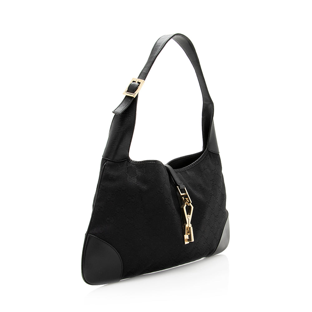 Gucci Gucci Canvas Jackie Hobo (SHF-19820)
