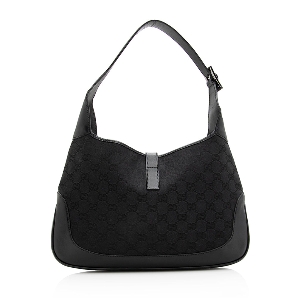 Gucci Gucci Canvas Jackie Hobo (SHF-20002)