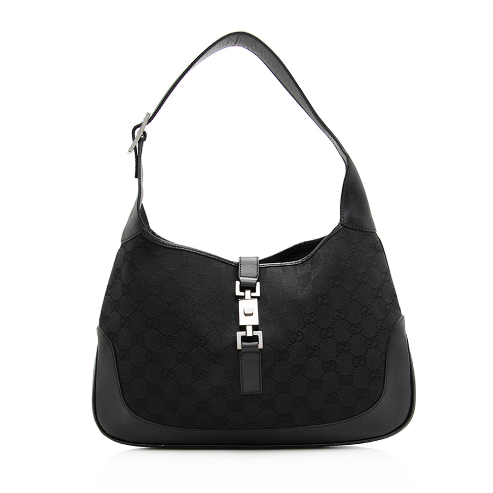 Gucci Gucci Canvas Jackie Hobo (SHF-20002)