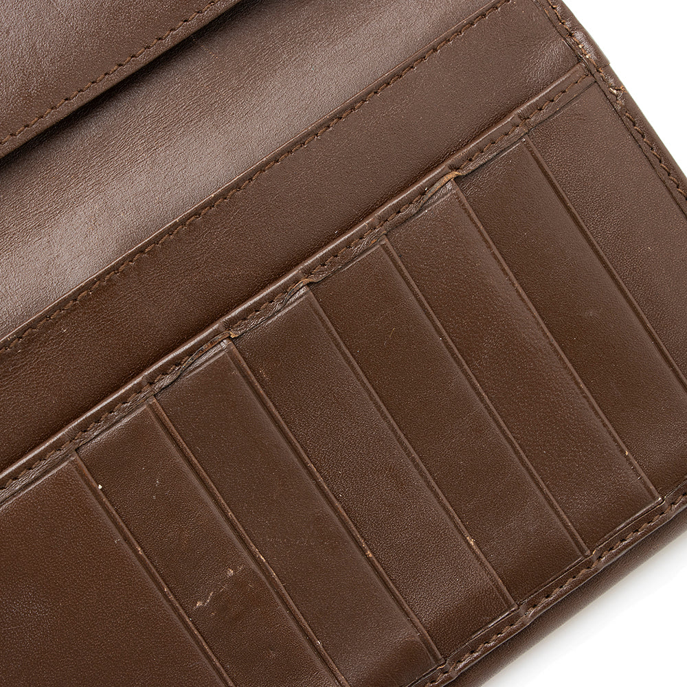 Gucci Gucci Canvas Jackie Long Wallet (SHF-20730)