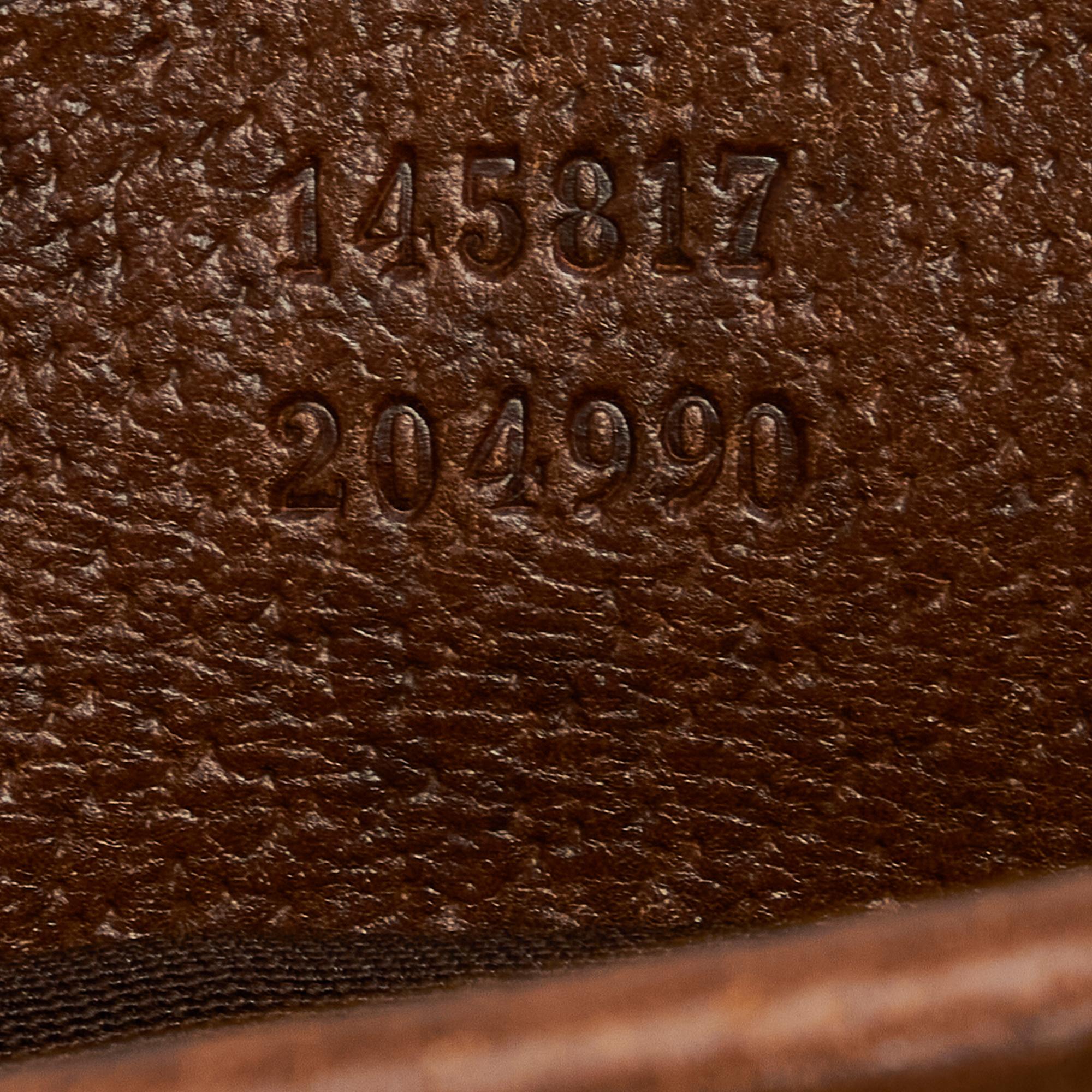 Gucci GG Canvas Jackie Piston Lock Handbag (SHG-oonzW2)