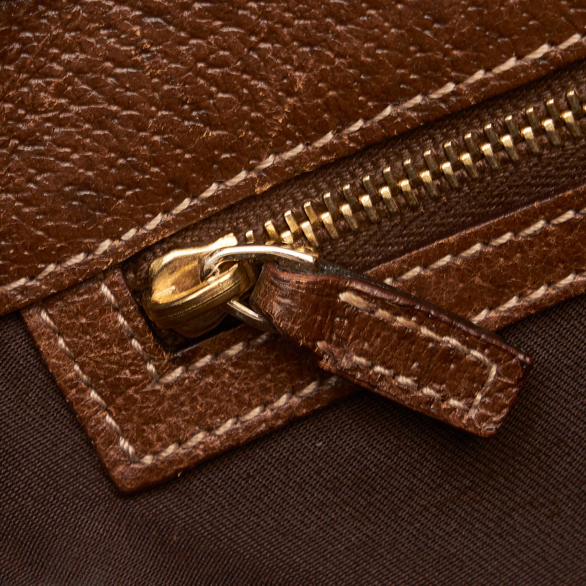 Gucci GG Canvas Jackie Piston Lock Handbag (SHG-oonzW2)
