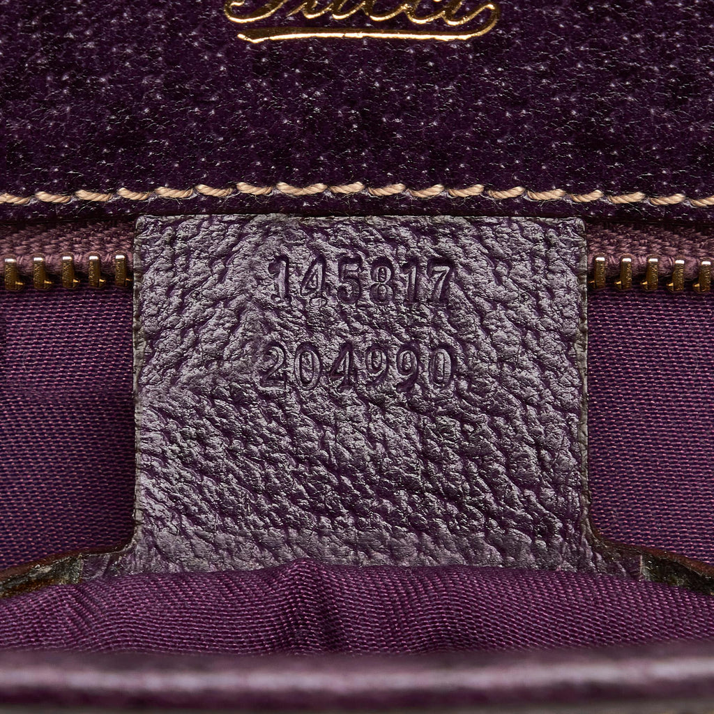 Gucci GG Canvas Jackie Piston Lock Handbag (SHG-F3Db8C)
