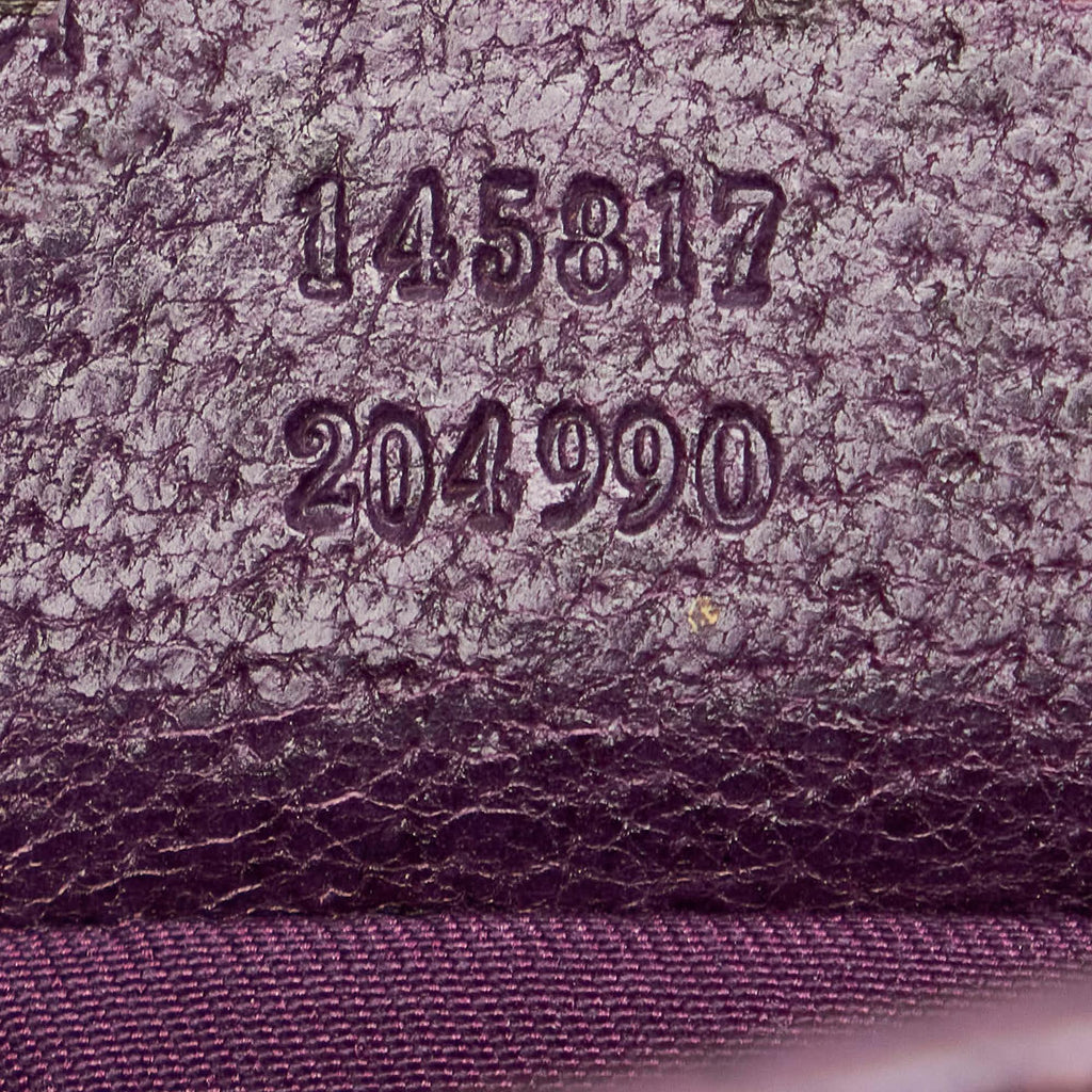 Gucci GG Canvas Jackie Piston Lock Tote (SHG-32865)