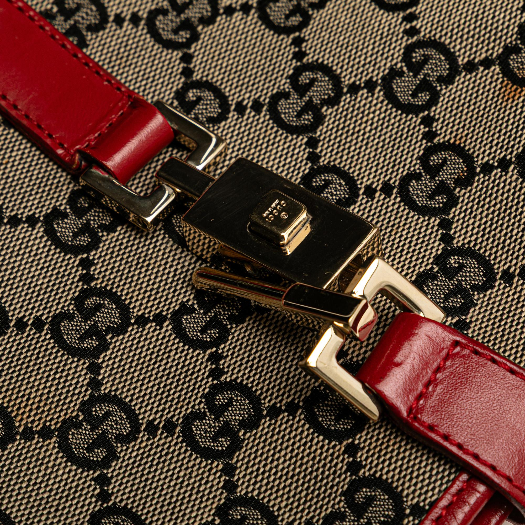 Gucci GG Canvas Jackie Shoulder Bag