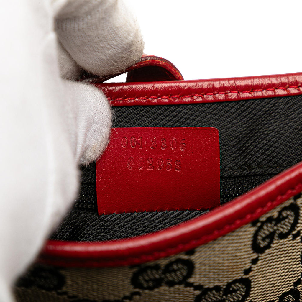 Gucci GG Canvas Jackie Shoulder Bag